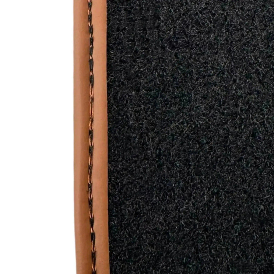 Ginger Color Sheepskin Floor Mats for Rolls-Royce Cullinan (2018-2023) - AutoWin