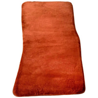 Ginger Color Sheepskin Floor Mats for Rolls-Royce Phantom Drophead Coupe (2007-2016) - AutoWin