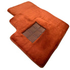 Ginger Color Sheepskin Floor Mats for Rolls-Royce Wraith (2013-2023) - AutoWin