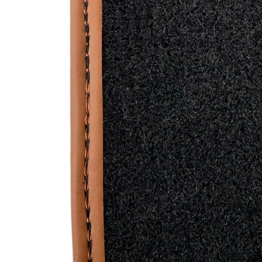 Ginger Color Sheepskin Floor Mats for Rolls-Royce Wraith (2013-2023) - AutoWin