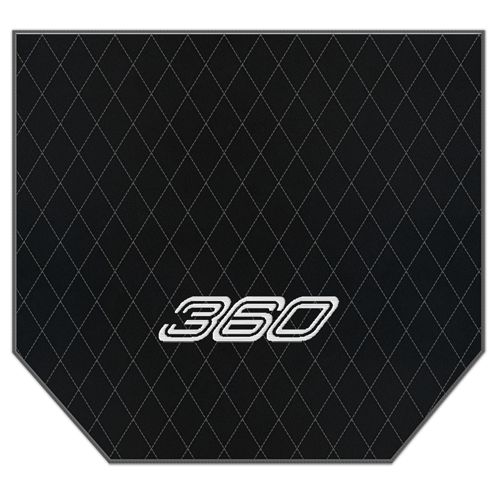 Premium Black Leather Floor Mats for Ferrari F430 (2004-2009)