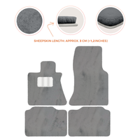 Premium Sheepskin Floor Mats for Rolls-Royce Phantom Sedan (2003-2016)