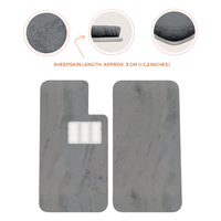 Premium Sheepskin Floor Mats for Aston Martin V8 Virage (1989-1995) Coupe