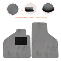 Premium Sheepskin Floor Mats for Lamborghini Aventador (2012-2022)