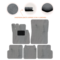Premium Sheepskin Floor Mats for Ferrari 296 GTS (2022-2025)