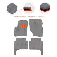 Premium Quality Sheepskin Floor Mats for Porsche 550 (1953-1956)