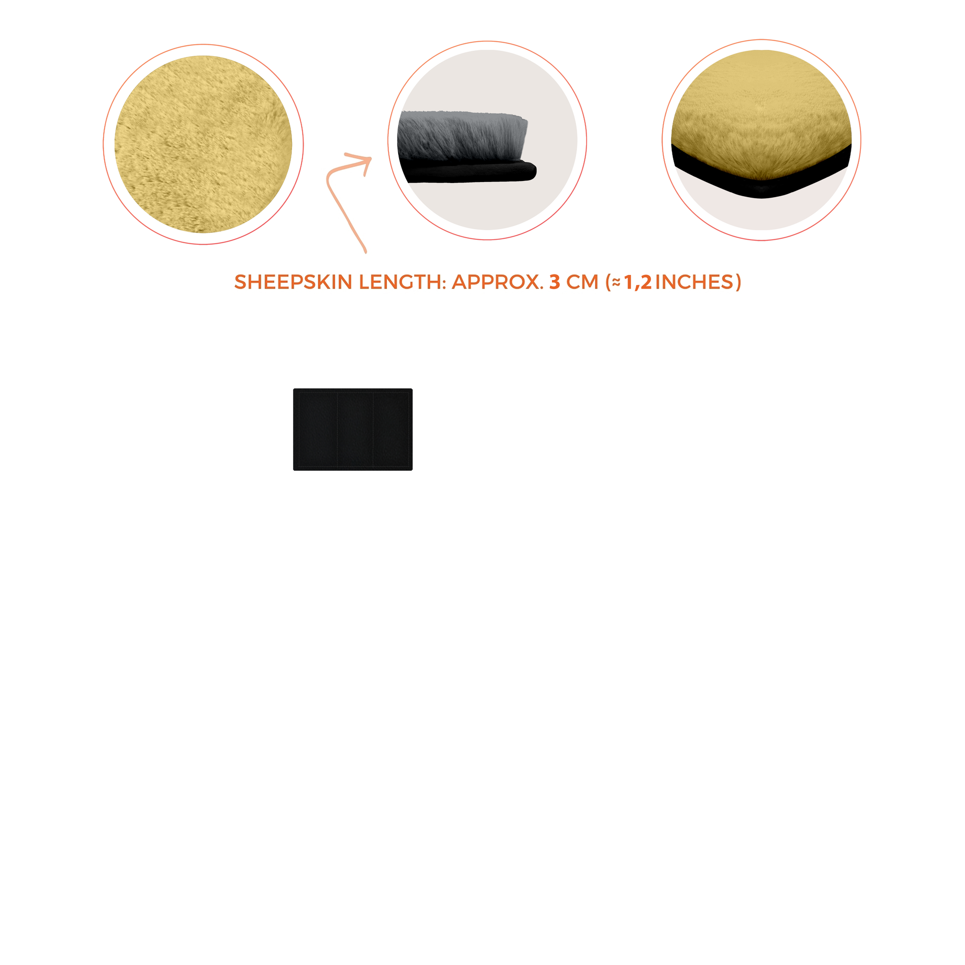 Premium Sheepskin Floor Mats for Bentley Flying Spur (2019-2023)