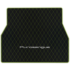 Premium Black Leather Floor Mats for Rolls Royce Shadow (1965-1977)