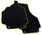 Black Floor Mats for Audi R8 (2007-2015) | Various Trim Colors