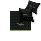 Custom Black Leather Floor Mats for Ferrari 812 Superfast (2018-2023)