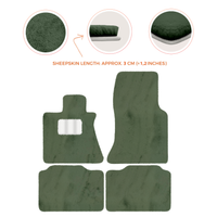 Premium Sheepskin Floor Mats for Rolls-Royce Phantom Sedan (2003-2016)