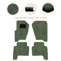 Luxury Sheepskin Floor Mats for Land Rover Discovery (2017-2026)