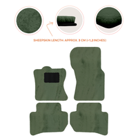 Premium Sheepskin Floor Mats for 2010-2013 Range Rover Sport