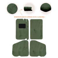 Premium Sheepskin Floor Mats for Rolls-Royce Shadow (1965-1977)