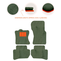 Premium Sheepskin Floor Mats for 2010-2013 Range Rover Sport