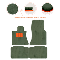 Premium Sheepskin Floor Mats for Rolls-Royce Phantom Sedan (2003-2016)