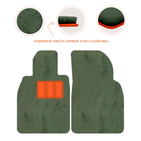 Deluxe Luxury Sheepskin Floor Mats for Porsche 911 SC (1978-1984)