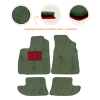 Premium Sheepskin Floor Mats for Bentley Continental GT (2003-2011)