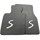 Grey Floor Mats for Mini Cabrio R56 Convertible (2009-2016) - AutoWin
