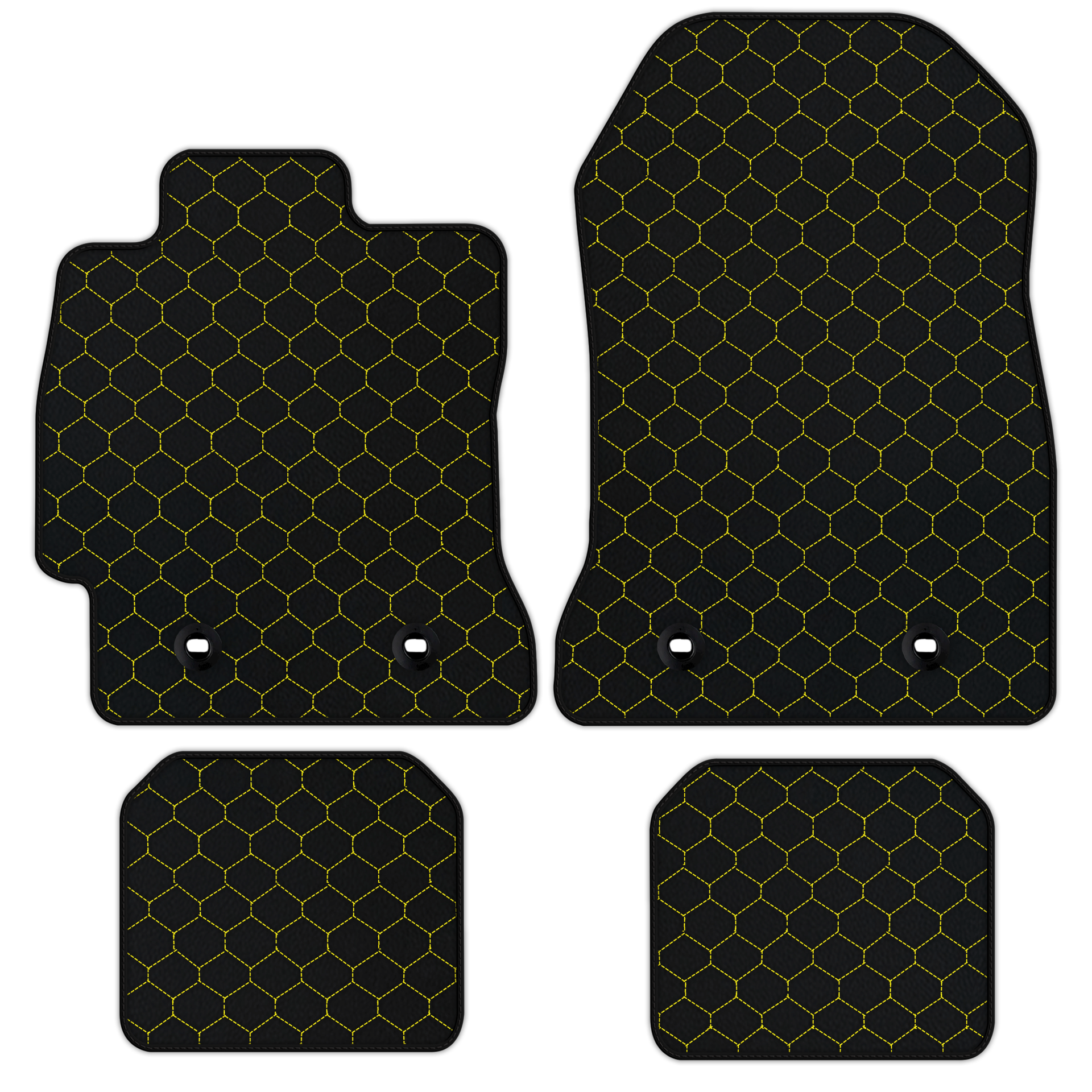 Premium Customizable Leather Floor Mats for Toyota GT86 (2012-2021)