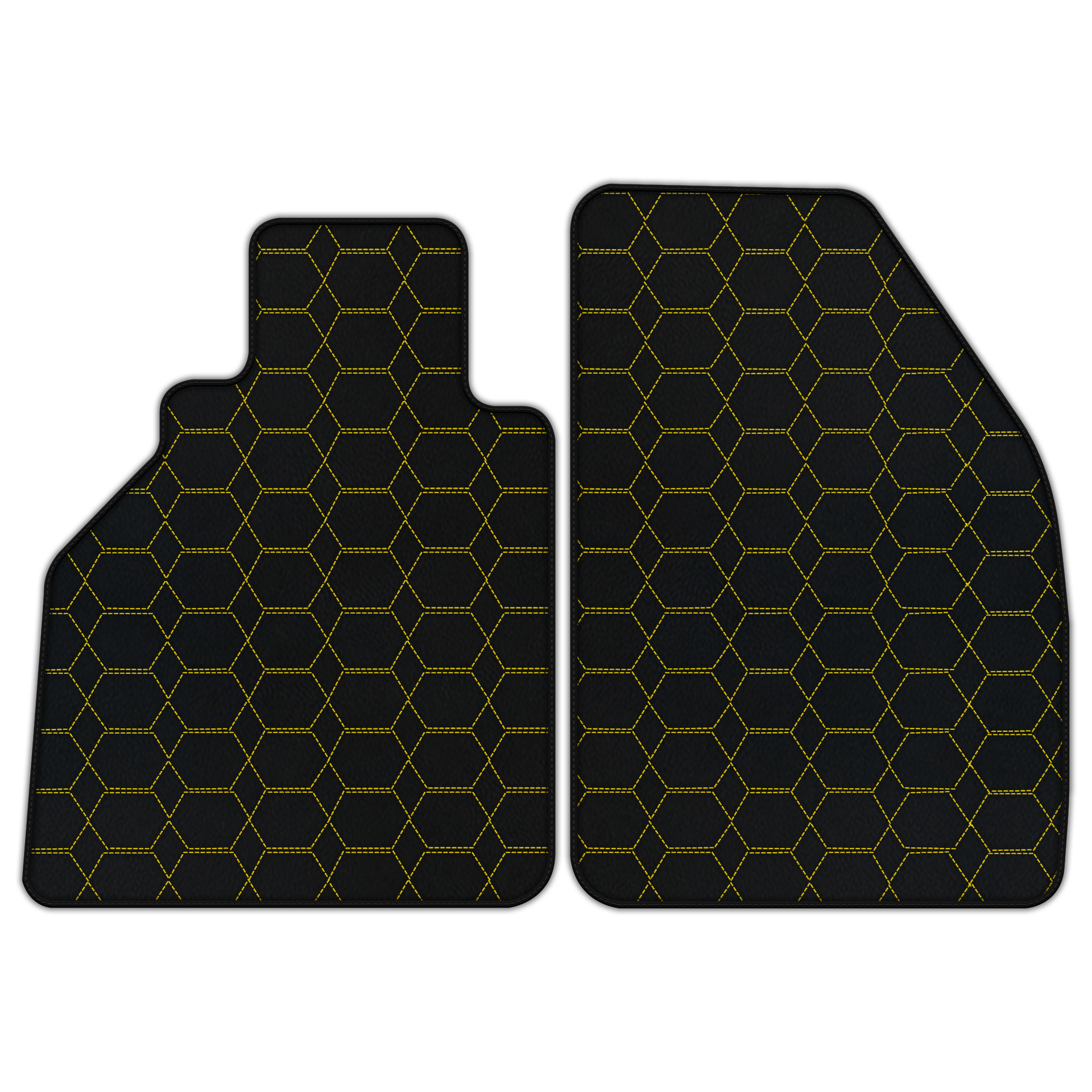 Custom Leather Floor Mats for Porsche 986 Boxster - Premium Quality