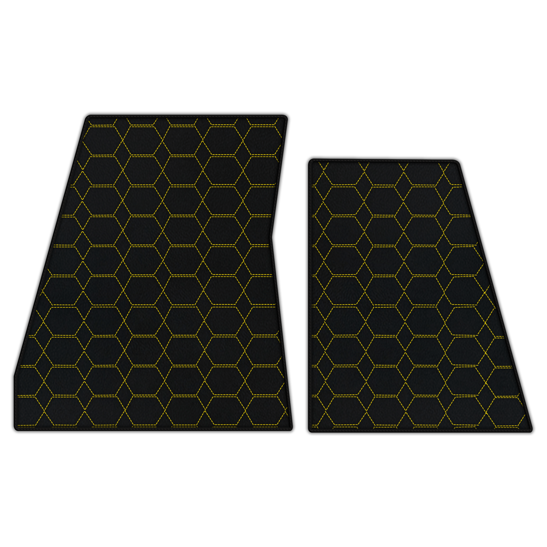 Customizable Leather Floor Mats for Ferrari F80 - Double Diamond