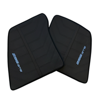 Premium Black Leather Floor Mats for Ferrari 296 GTS 2022-2024