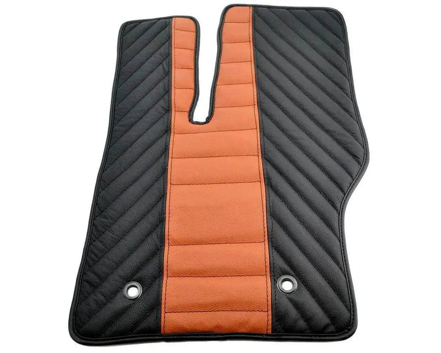 Leather Floor Mats For Land Rover Defender 110 L663 (2020-2024) - AutoWin