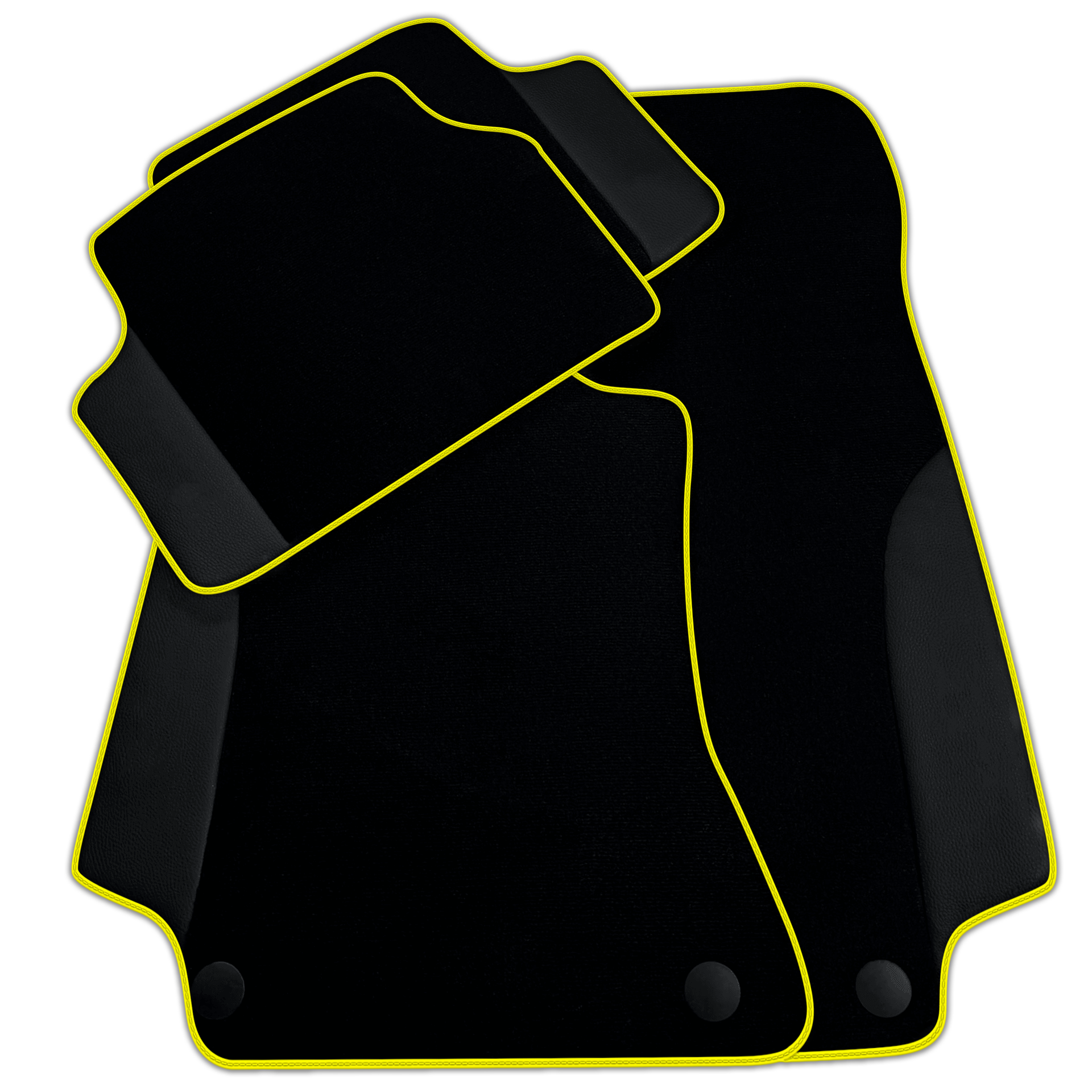 Customizable Black Floor Mats For Mercedes Benz E-Class A238 Convertible (2017-2023)