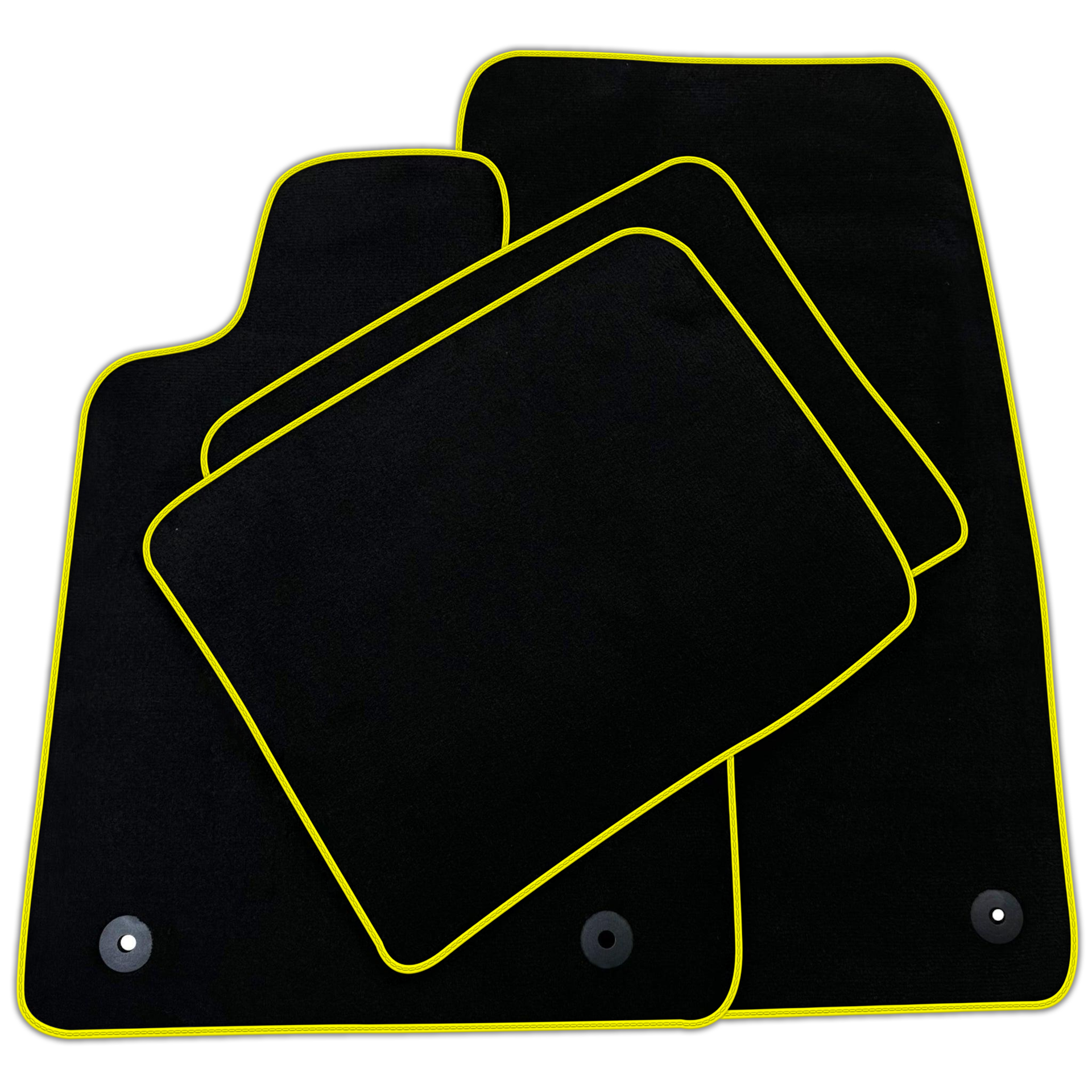 Black Floor Mats for Fisker Karma (2011-2012)