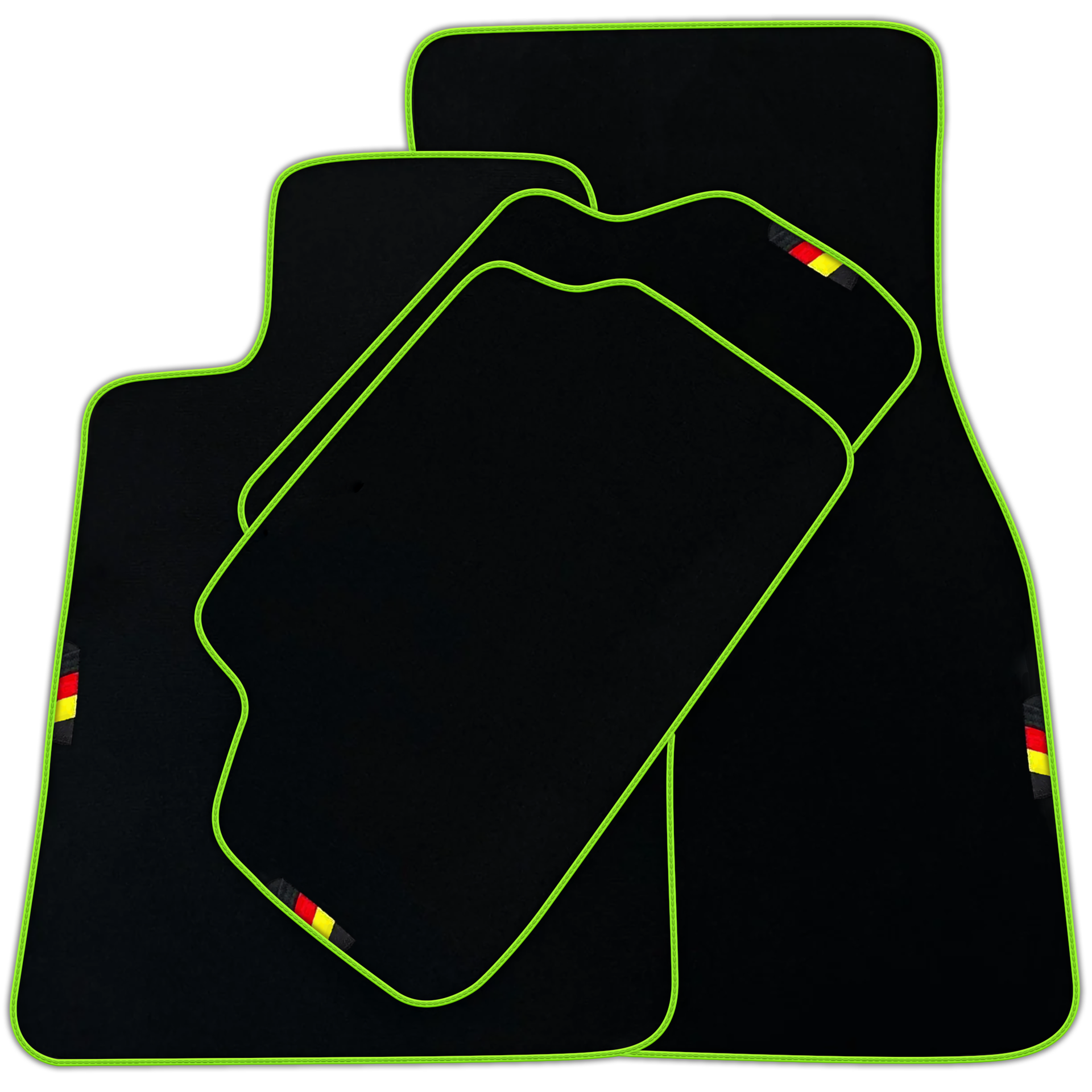 Black Mats For BMW 3 Series E36 Convertible Germany Edition | Various Trim Colors