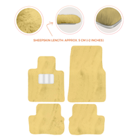 Premium Sheepskin Floor Mats for Rolls-Royce Shadow (1965-1977)