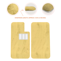 Premium Sheepskin Floor Mats for Aston Martin V8 Virage (1989-1995) Coupe