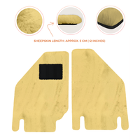 Premium Sheepskin Floor Mats for Ferrari Purosangue (2023-2024)
