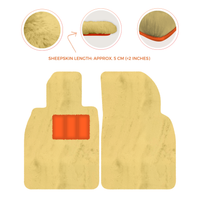 Deluxe Luxury Sheepskin Floor Mats for Porsche 911 SC (1978-1984)