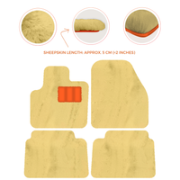 Luxury Sheepskin Floor Mats for Land Rover Discovery Sport (2015-2019)