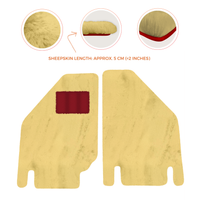 Premium Sheepskin Floor Mats for Ferrari Purosangue (2023-2024)