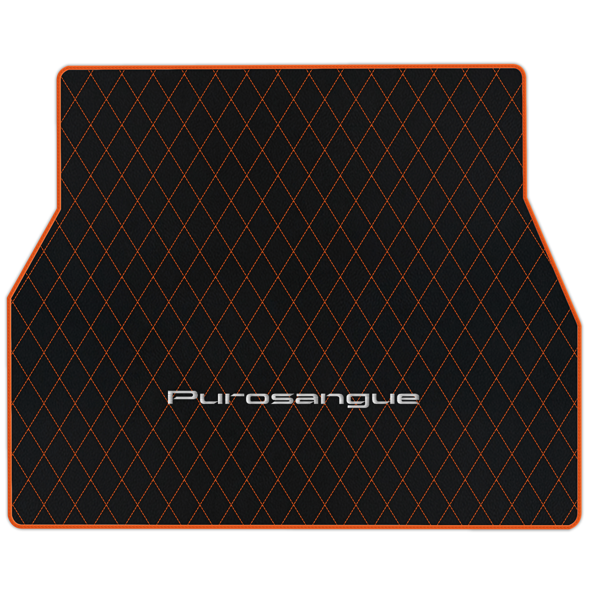Premium Black Leather Floor Mats for Rolls Royce Shadow (1965-1977)