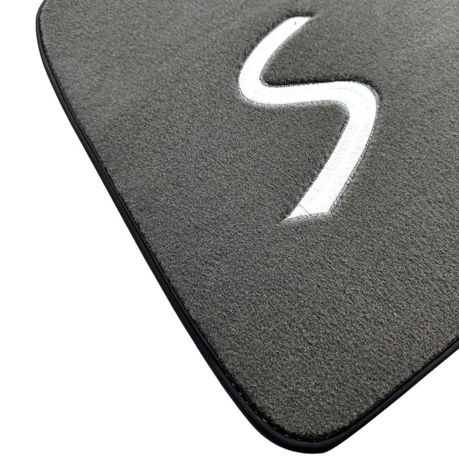 Grey Floor Mats for Mini Cooper / One Electric (2020-2023) - AutoWin