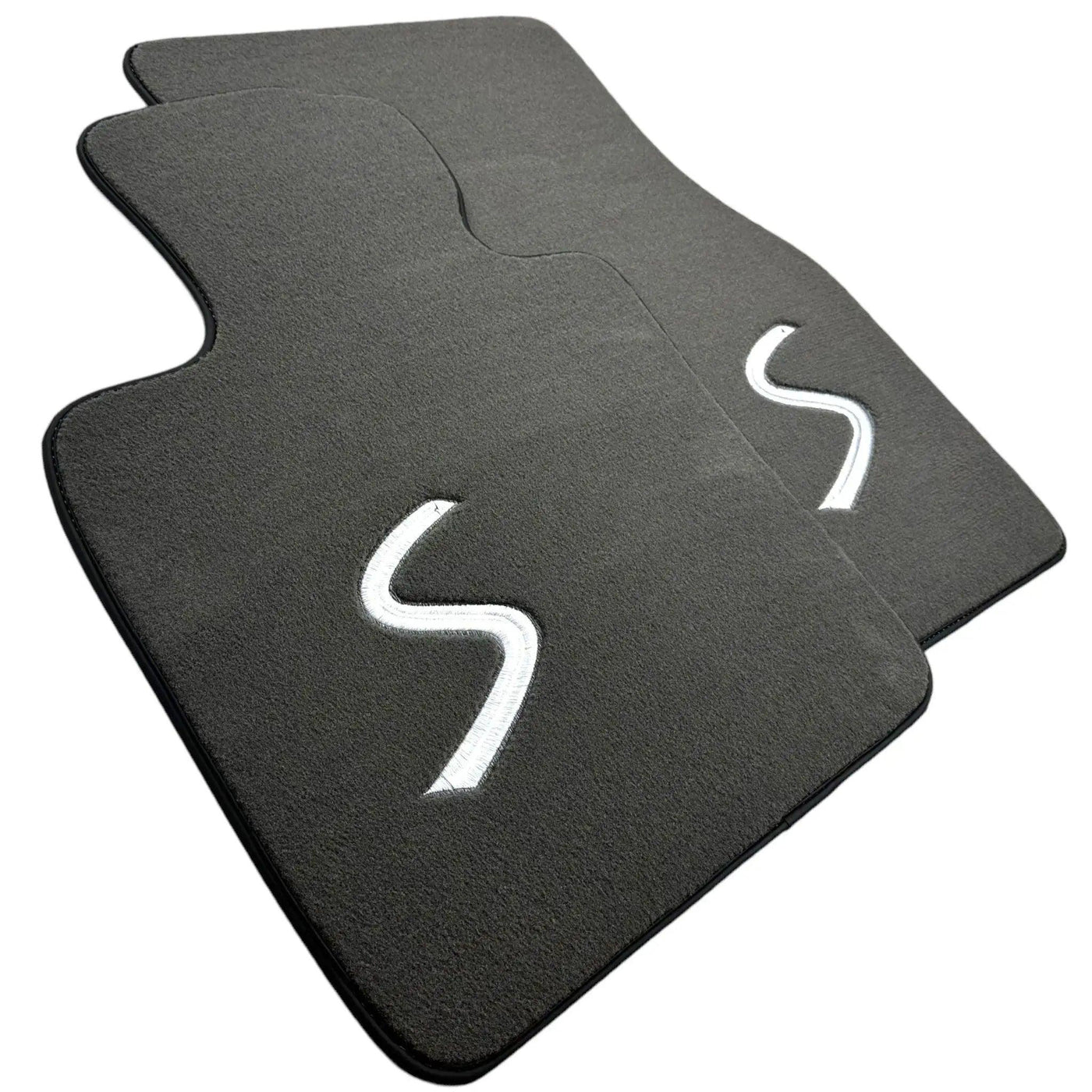 Grey Floor Mats for Mini Cooper / One F56 3-Doors (2014-2023) - AutoWin