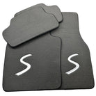 Grey Floor Mats for Mini Cooper / One F56 3-Doors (2014-2023) - AutoWin