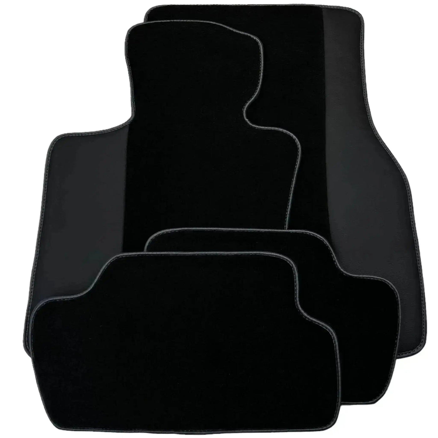 Customizable Black Floor Mats for Mini Cooper/One R50 (2001-2007) - AutoWin