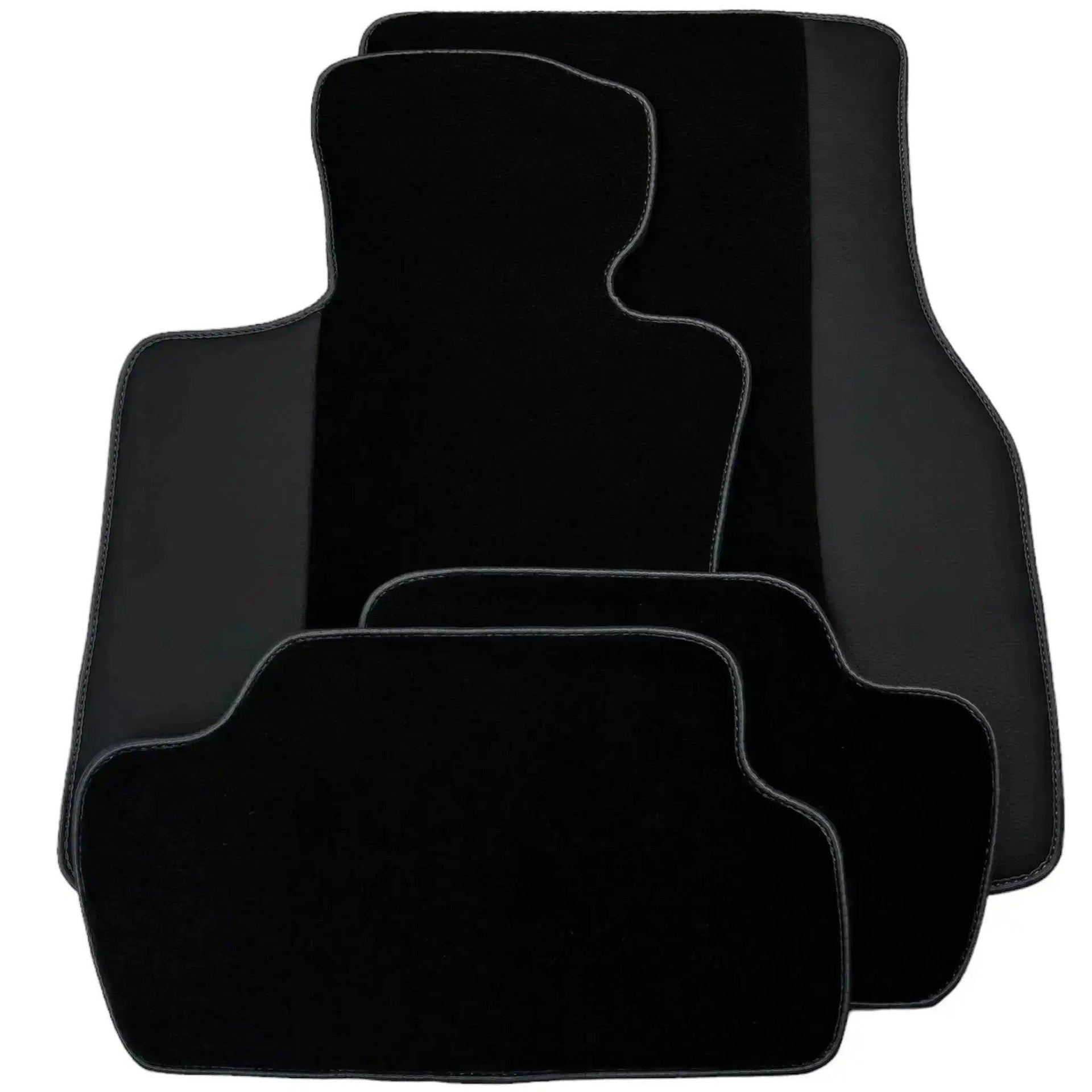 Customizable Black Floor Mats for Mini Cooper/One R50 (2001-2007) - AutoWin