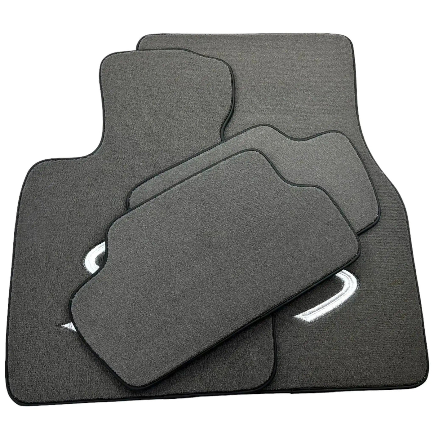 Grey Floor Mats for Mini Cooper/One R50 (2001-2007) - AutoWin