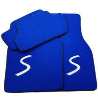 Blue Floor Mats for Mini Cooper / One R56 (2007-2014) - AutoWin
