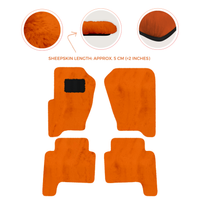 Luxury Sheepskin Floor Mats for Land Rover Discovery (2017-2026)
