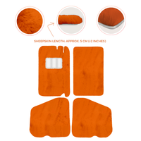 Premium Sheepskin Floor Mats for Rolls-Royce Shadow (1965-1977)