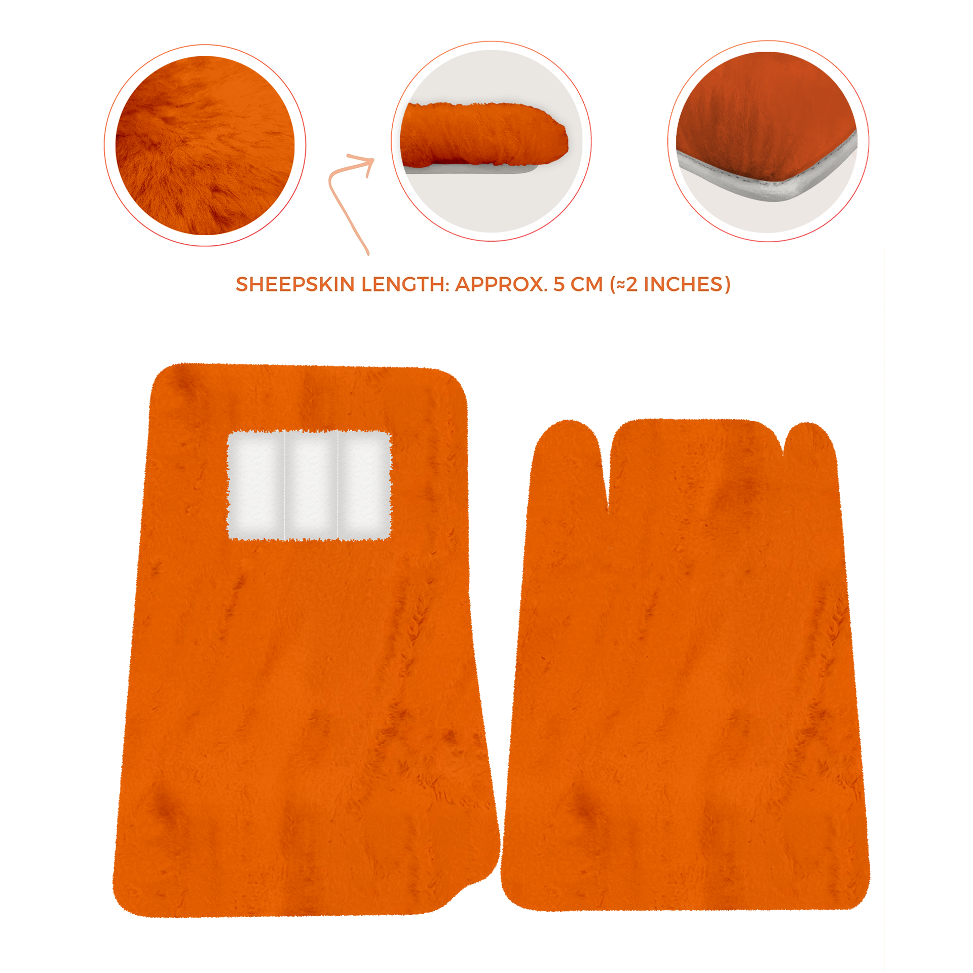 Lamborghini Jalpa Sheepskin Floor Mats (1981-1988) - Premium Luxury