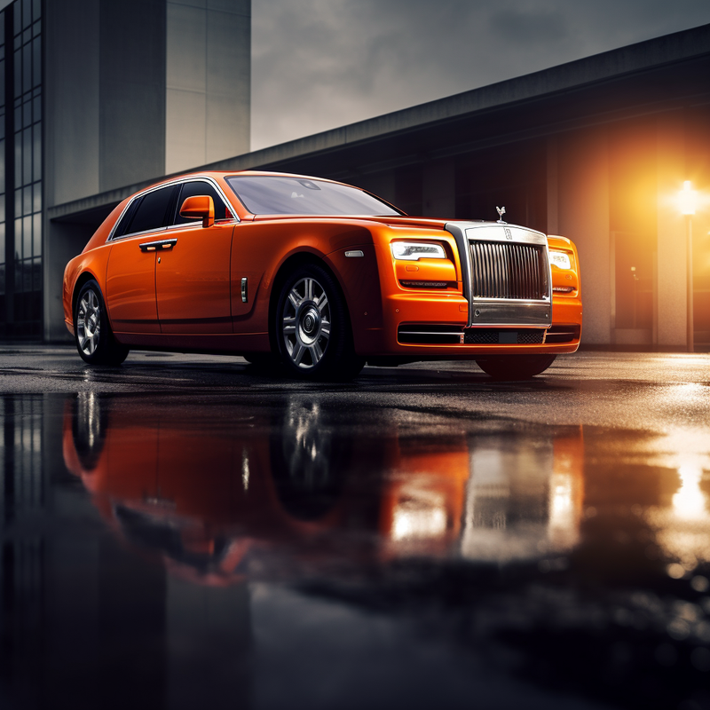 سجادات أرضية فاخرة لسيارة رولز رويس فانتوم سيدان (2003-2016)