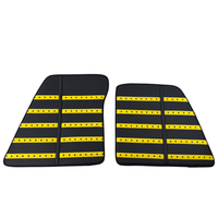 Premium Gray Leather Floor Mats for Ferrari SF90 Stradale (2019-2024)